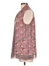 Max Studio 100% Polyester Floral Pink Sleeveless Blouse Size L - photo 5