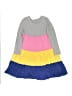Hanna Andersson Color Block Gray Dress Size 8 - photo 1