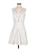 BCBGMAXAZRIA White Cocktail Dress Size 8 - photo 1