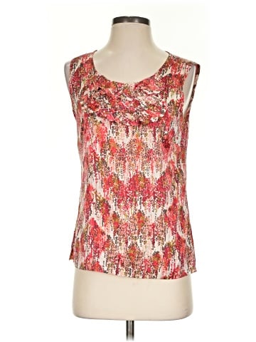 Halogen Sleeveless Silk Top (view 1)