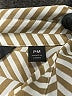 Investments 100% Polyester Chevron-herringbone Tan 3/4 Sleeve Blouse Size M (petite) - photo 6