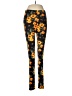 Unbranded Floral Orange Leggings One size - photo 1