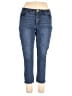 Wit & Wisdom Solid Blue Jeans Size 16 - photo 1