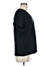 Lands' End Solid Black Short Sleeve T-Shirt Size M (petite) - photo 4