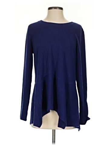LOGO by Lori Goldstein Long Sleeve Top (view 1)