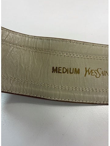 Yves Saint Laurent Vintage Leather Belt (view 2)