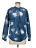 Humanoid Tie-dye Blue Long Sleeve Blouse Size M (estimated) - photo 1