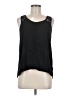 BCX 100% Polyester Black Sleeveless Blouse Size M - photo 1