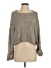 Illa Illa Metallic Gray Pullover Sweater Size S - photo 1
