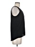 BCX 100% Polyester Black Sleeveless Blouse Size M - photo 4