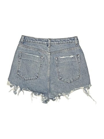 Signature 8 Denim Shorts (view 2)