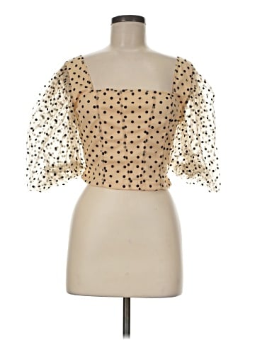 Missguided 3/4 Sleeve Blouse (view 1)