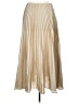 MNG 100% Polyester Tan Formal Skirt Size L - photo 2