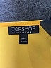 Topshop Yellow Sleeveless Top Size 10 - photo 7