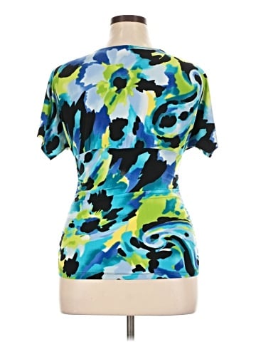 Iz Byer Short Sleeve Blouse (view 2)