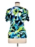 Iz Byer Blue Short Sleeve Blouse Size XL - photo 2
