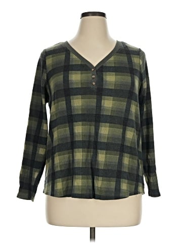 Terra & Sky 3/4 Sleeve Blouse (view 1)
