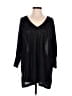 Garnet Hill 100% Linen Black Pullover Sweater Size M - photo 1