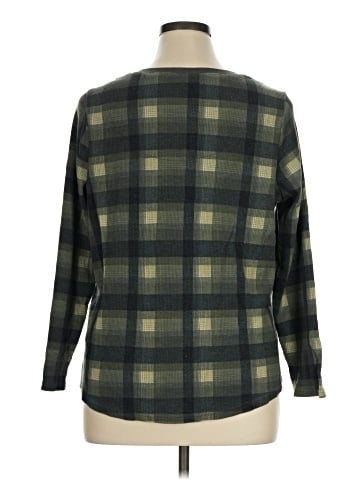 Terra & Sky 3/4 Sleeve Blouse (view 2)