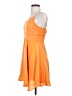 Lulus 100% Polyester Solid Orange Casual Dress Size S - photo 5