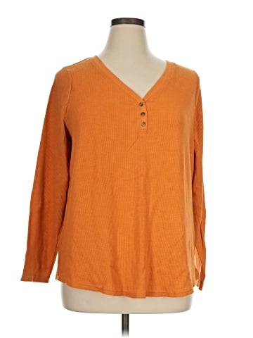 Terra & Sky 3/4 Sleeve Top (view 1)