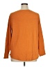 Terra & Sky Orange 3/4 Sleeve Top Size 1X - photo 2