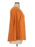 Terra & Sky Orange 3/4 Sleeve Top Size 1X - photo 4
