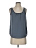 Nic + Zoe 100% Polyester Gray Tank Top Size XS - photo 1