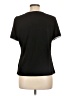 Adrienne Vittadini Black Short Sleeve Top Size L - photo 2