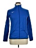 Nike 100% Polyester Blue Track Jacket Size L - photo 1