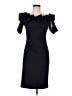 Xscape Black Cocktail Dress Size 8 - photo 1