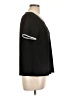 Adrienne Vittadini Black Short Sleeve Top Size L - photo 4