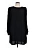 H&M 100% Polyester Solid Black Casual Dress Size L - photo 1