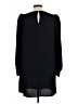 H&M 100% Polyester Solid Black Casual Dress Size L - photo 2