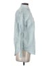 J.Crew 100% Linen Blue Long Sleeve Button-Down Shirt Size 0 - photo 4