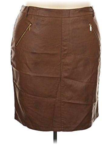 Charter Club Faux Leather Skirt (view 1)