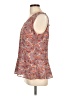 CAbi 100% Polyester Orange Sleeveless Blouse Size L - photo 5