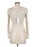 Reformation Ivory Long Sleeve Top Size M - photo 2