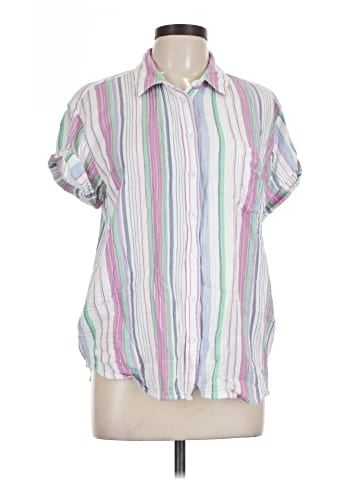 Caslon Short Sleeve Blouse (view 1)