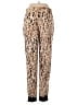 WAYF 100% Polyester Animal Print Gold Casual Pants Size M - photo 2