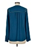 Daniel Rainn 100% Polyester Teal Long Sleeve Blouse Size M - photo 2