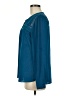 Daniel Rainn 100% Polyester Teal Long Sleeve Blouse Size M - photo 5