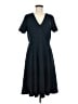 Lands' End Solid Blue Casual Dress Size M - photo 1