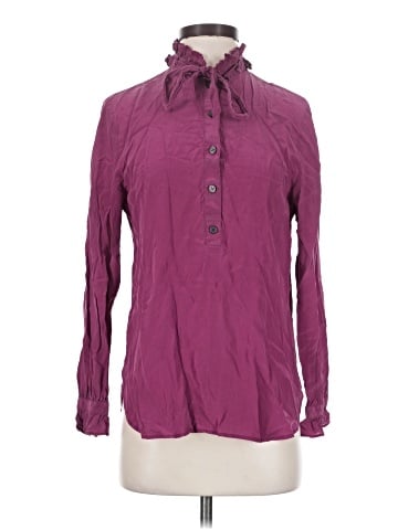 J.Crew Long Sleeve Silk Top (view 1)