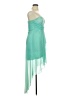Teeze Me 100% Polyester Teal Cocktail Dress Size 15 - photo 4