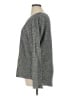 Natural Reflections Metallic Gray Pullover Sweater Size 1X - photo 5