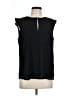 J.Crew 100% Polyester Black Sleeveless Blouse Size 12 - photo 1
