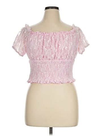 Romwe Short Sleeve Top (view 1)