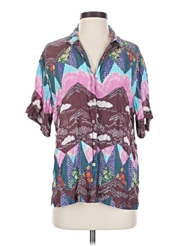 Unbranded Short Sleeve Blouse (view 1)