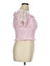 Romwe Pink Short Sleeve Top Size XL - photo 4